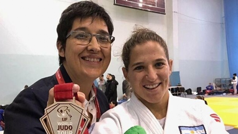 Laura Martinel, la madre del judo argentino que viajará como entrenadora a Paris
