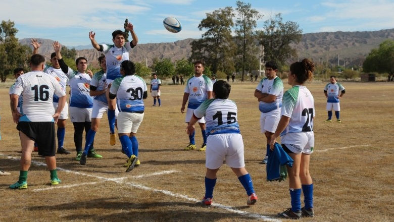 Equipo de rugby inclusivo jugo un partido con los internos del Servicio Penitenciario de San Juan