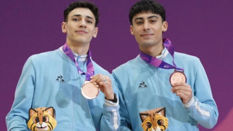 Bronce en el aire: la dupla argentina que tocó el cielo en Asunción