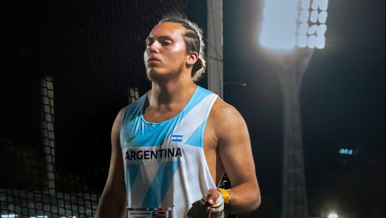 Lautaro Vouilloz, el marplatense que sueña en grande con el martillo en mano