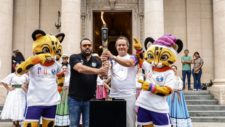 Final del recorrido para la antorcha. Próxima estación: Juegos Panamericanos Junior