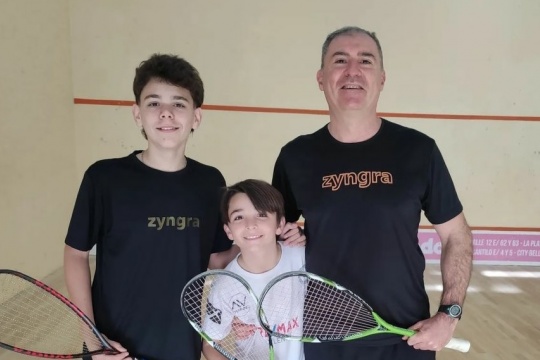 Zyngra, la marca imbatible y líder de squash en Argentina