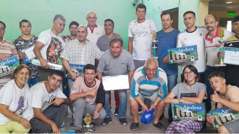 Servicio Penitenciario de San Luis vivió una jornada a puro ajedrez