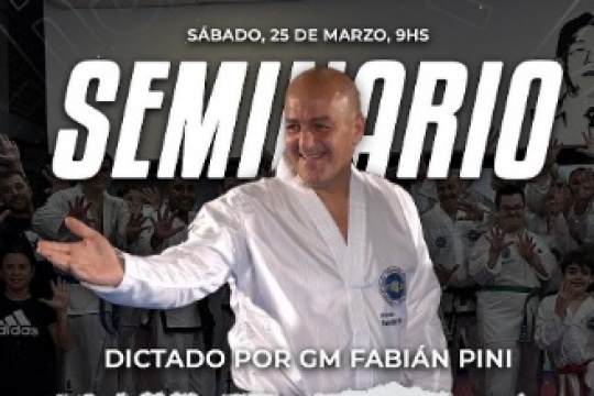 Peru espera la llegada de Fabian Pini para dictar un seminario de taekwondo