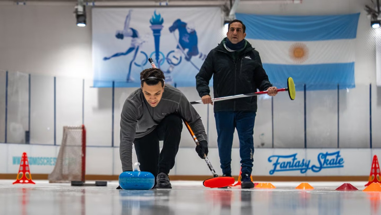 El curling comienza a escribir su historia en la Argentina