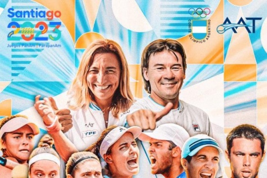 La lista está servida: siete tenistas defenderán los colores de Argentina en Santiago 2023