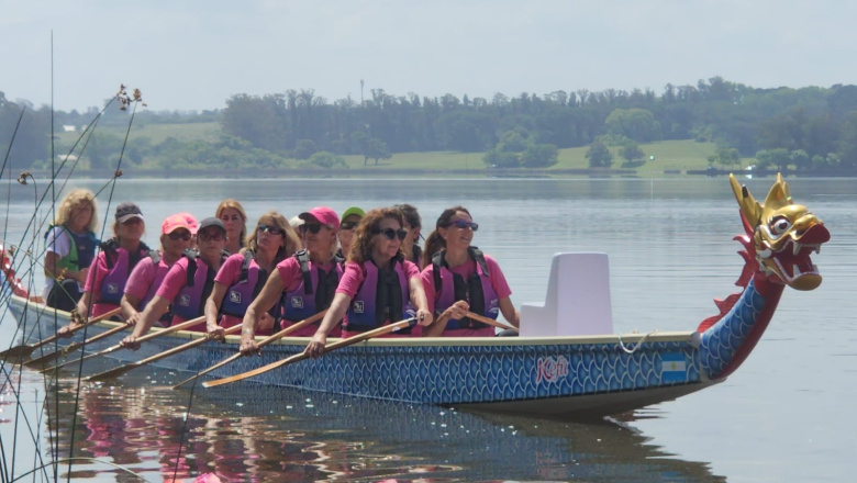 Juntas es mejor: mujeres que reman contra el cáncer