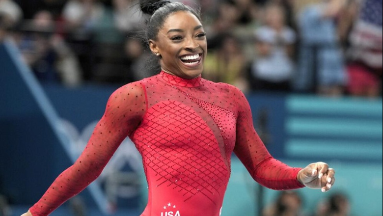 Simone Biles toca suelo en Buenos Aires con un salto de inspiración eterna
