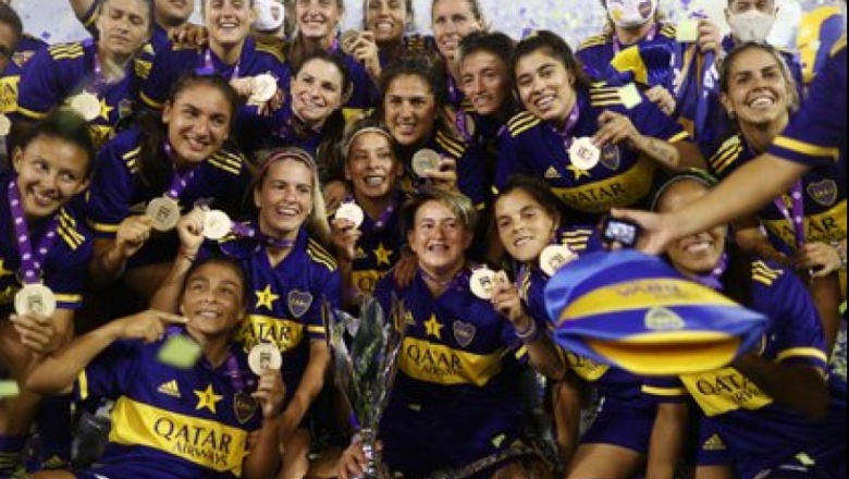 Con una goleada, Boca se consagró como el primer campeón de la era profesional