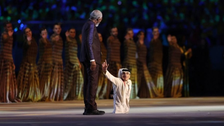 Ghanim Al Muftah, el joven influencer sin piernas que inauguró el Mundial de Qatar, acaparó todos los flashes