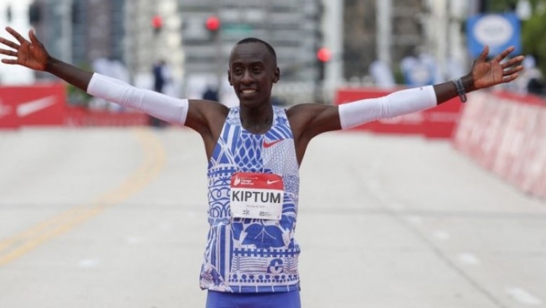El cielo recibe a Kelvin Kiptum, una estrella del maraton