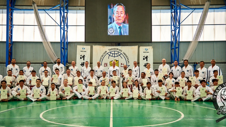 Malvinas Argentinas respiró taekwondo: un centenar de alumnos rindieron examen de danes