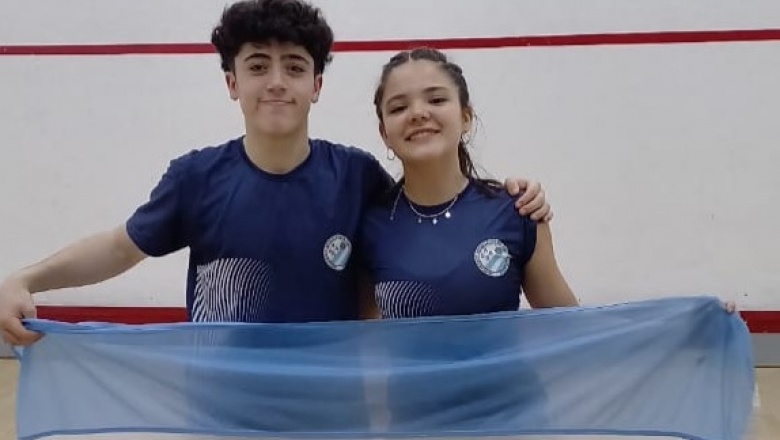 Ya es una costumbre: la dupla Paula Rivero – Segundo Portabales dejó la bandera argentina en lo más alto del Panamericano Junior