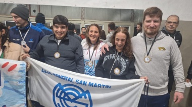 El Club San Martín brilla en la posta americana en el Sportivo Ballester