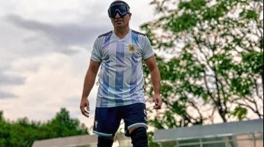 Silvio Velo: “Uno puede ser feliz a pesar de no ver, como en mi caso, y que nada es imposible si hay voluntad para hacerlo"