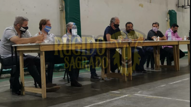La Federacion de Clubes de Barrio Unidos y el Consejo del Deporte debatieron sobre la vuelta a la actividad deportiva