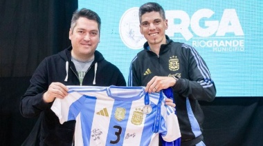 Matias Lucuix llevó sus conocimientos al sur argentino