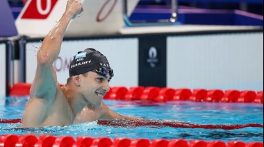 Rugen las aguas de Paris con la topadora Basiloff. ¡Una medalla más para Argentina!