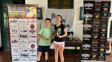 ¡Qué buen nivel hay en el norte! El Club Misiones Squash sumó nueva experiencia en un torneo internacional de Posadas