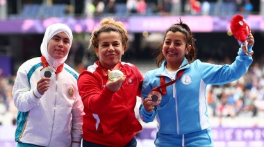 Tiro certero: Antonella Ruiz Díaz lanza la primera bala al medallero argentino