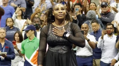 Serena Williams le bajó el telón a su magnifica carrera