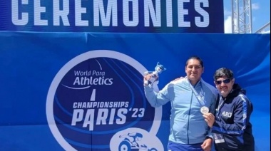 La ciudad de Cinco Saltos tendrá un representante en Paris 2024: Hernan Urra
