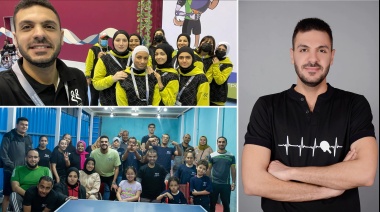 Líder juvenil del Comité Olímpico Internacional crea un mundo más inclusivo a través del tenis de mesa