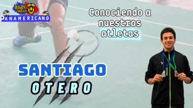 Santiago Otero entra a los Juegos Panamericanos con la luz de la experiencia en el badminton
