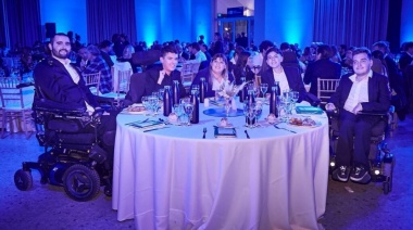 Un gesto emotivo en la “Cena Solidaria” de la Selección Argentina de Powerchair