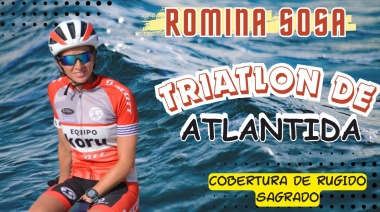 Romina Sosa, la reina del triatlón uruguayo, arranca su camino en Atlántida y apunta a repetir la corona