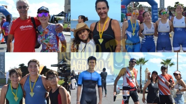 El triatlon de Piriapolis, una ola de energía que arrastró a sus participantes hacia la euforia y diversión