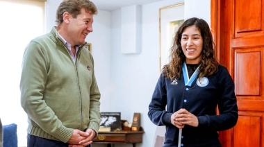 Una llave al reconocimiento: Rocio Ledesma, orgullo de Tierra del Fuego