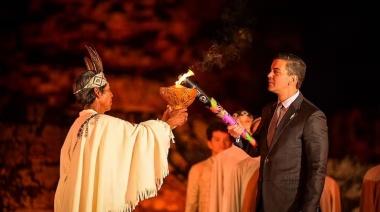 Llama olímpica, corazón encendido. ¡Asunción 2025 está entre nosotros!
