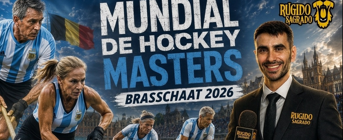 La pasión no envejece: las historias que Rugido Sagrado irá a buscar al Mundial de Hockey Masters de Brasschaat