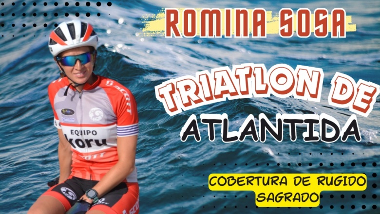 Romina Sosa, la reina del triatlón uruguayo, arranca su camino en Atlántida y apunta a repetir la corona
