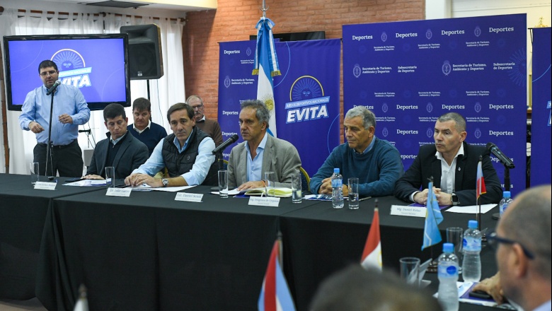 Daniel Scioli y Julio Garro despejaron dudas: los Juegos Evita serán en noviembre en Mar del Plata