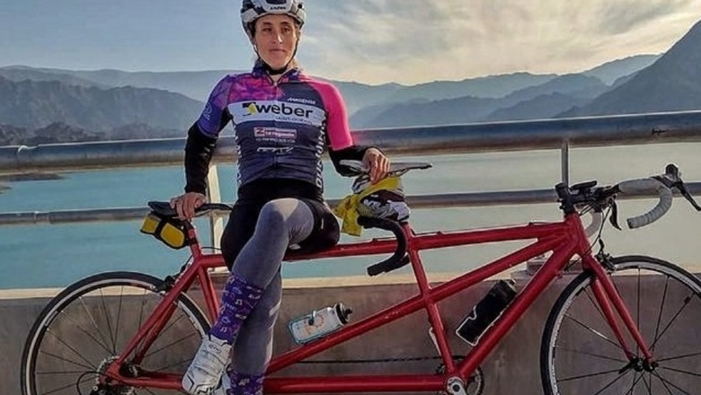 ¿Podrá ir pedaleando hasta Paris? La ciclista Majo Quiroga tendrá enfrente el máximo desafío deportivo de su vida