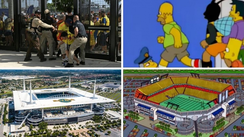 Domingo, cruel domingo: Los Simpson predijeron disturbios previos a la final de la Copa América en Miami