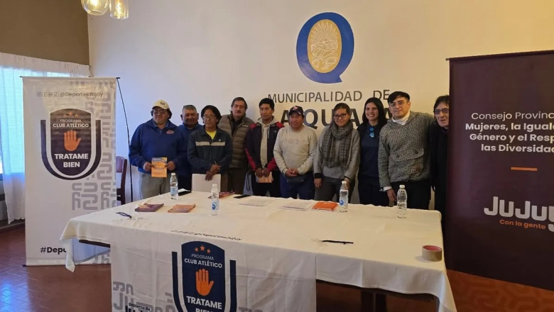 La Quiaca presentó el programa “Club Atlético Tratame Bien” para erradicar la violencia en el deporte