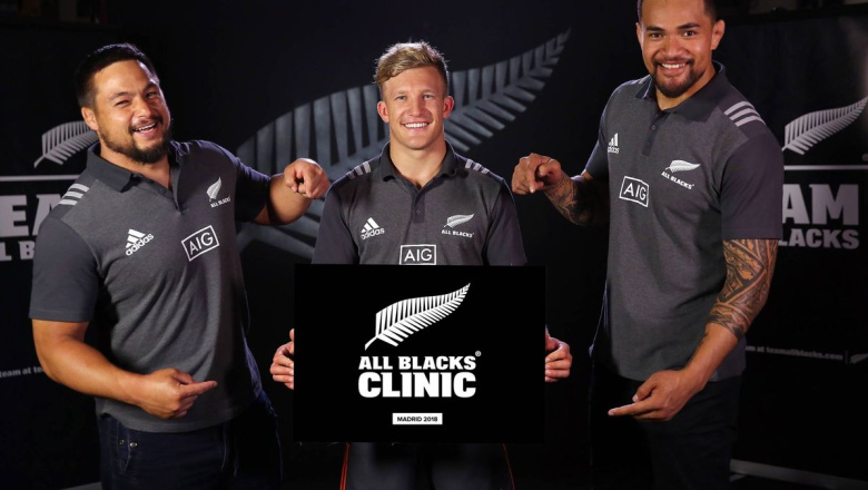 Los All Blacks aterrizan en Argentina con clínicas formativas de la mano de una empresa cordobesa