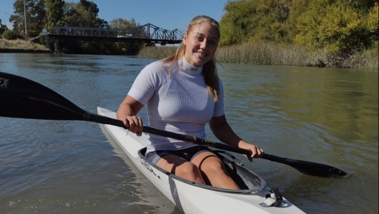 Candela Velázquez, en la recta final hacia las aguas del Panamericano