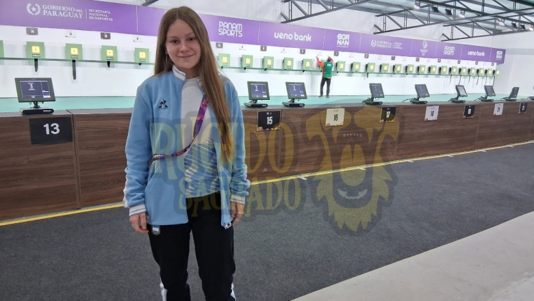 Josefina Mella disparó directo a la gloria. ¡Bronce en Asunción 2025!