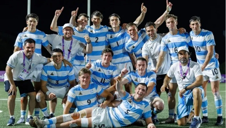 Los fabulosos rugbiers: Argentina alcanza el oro en Asunción 2025