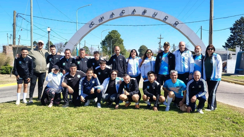 La Selección de Buenos Aires de fútbol de parálisis cerebral continuó su gira por Chacabuco y Suipacha