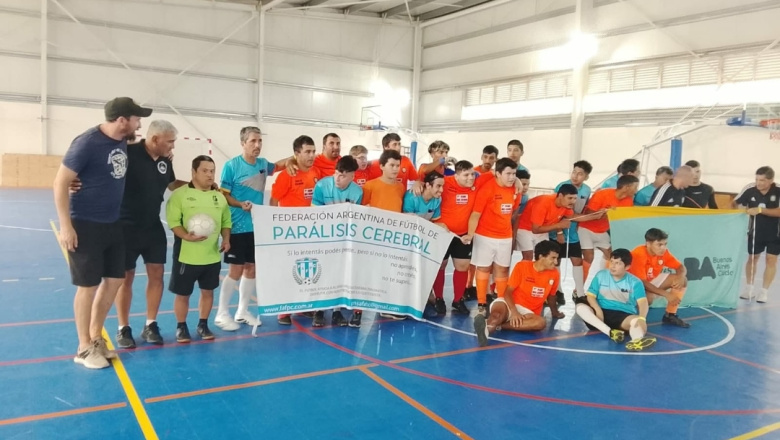 La Selección BA de fútbol de parálisis cerebral cerró el año con partidos en Entre Ríos y Uruguay
