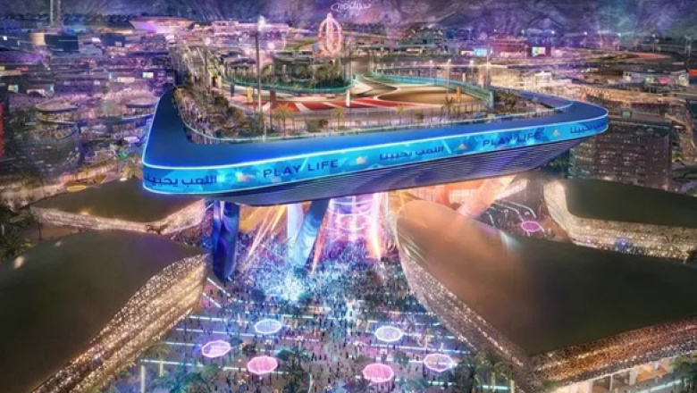 Qiddiya, la ciudad futurista que Arabia Saudita construye para llevar la Fórmula 1 al desierto