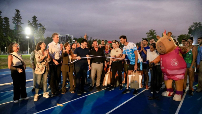 Venado Tuerto ya cuenta con una de las pistas de atletismo más modernas del país