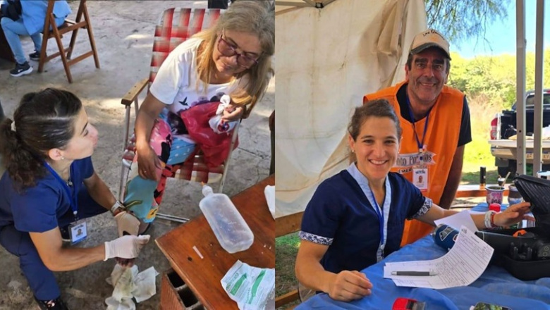 Paula Pareto volvió a dar el ejemplo fuera del deporte