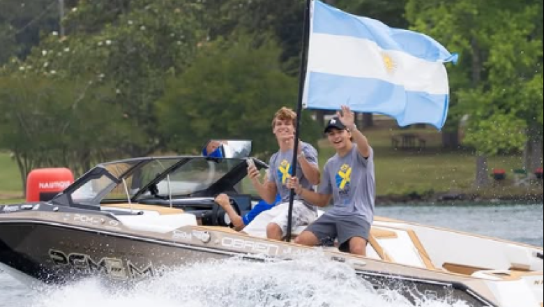 Argentina protagonizó una actuación cinematográfica en el US Masters