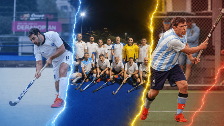 El seleccionado masculino +55 quiere convertir la experiencia en un salto hacia la cima en el Mundial de Hockey Masters